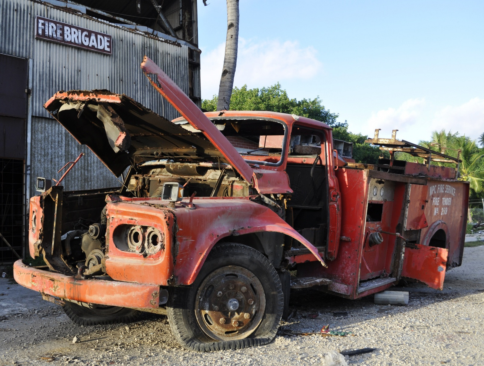 Науру, повсеместная разруха – фотографии Науру