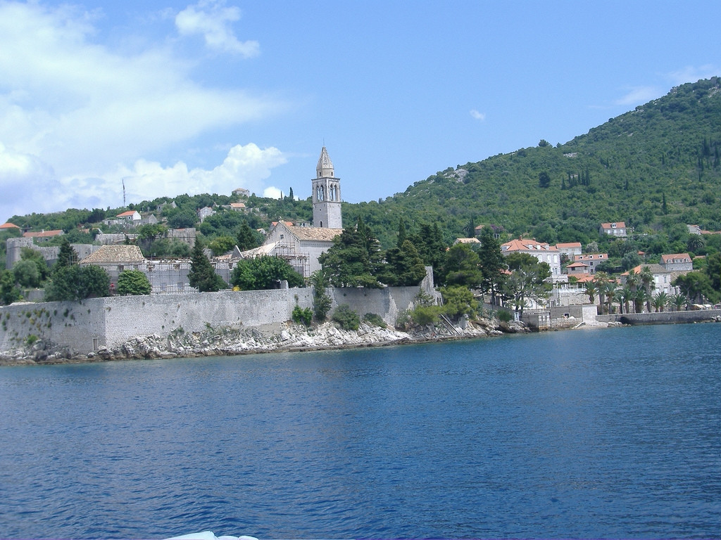 Набережная на острове Лопуд, Хорватия. Фото 3 – фотографии Хорватии