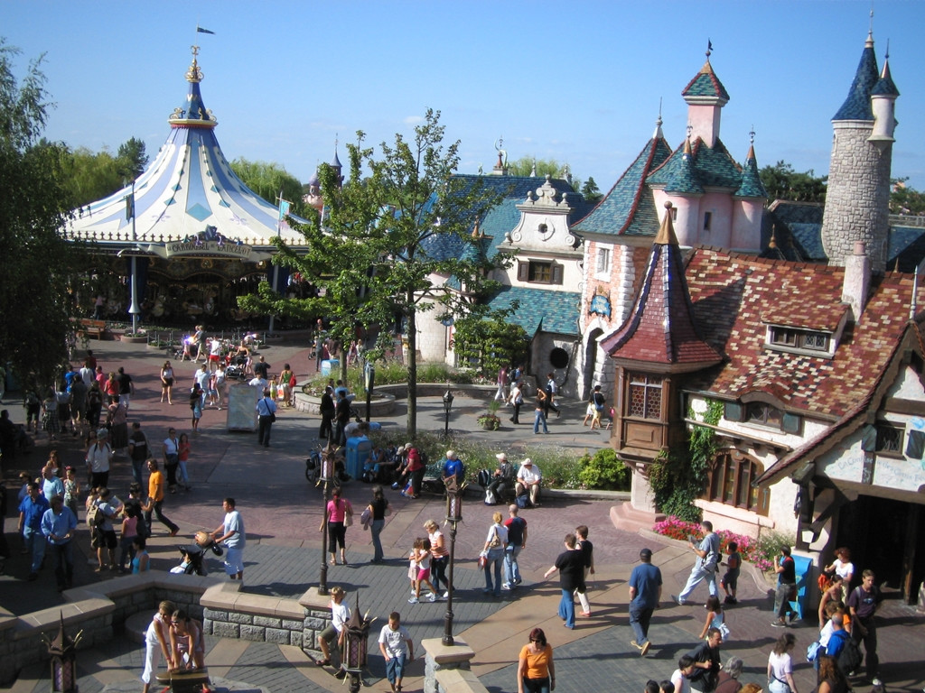 Развлечения в Диснейленде, Франция. Фото 7 – фотографии Франции