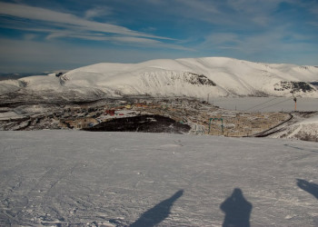 Горнолыжный курорт в Кировске, Россия – фотографии России