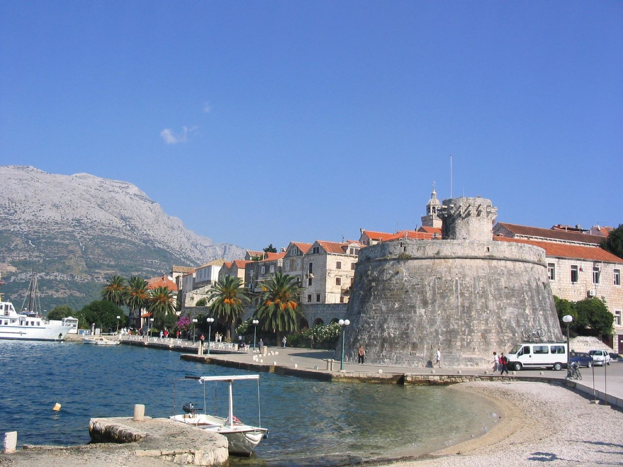 Набережная в Корчула, Хорватия. Фото 14 – фотографии Хорватии