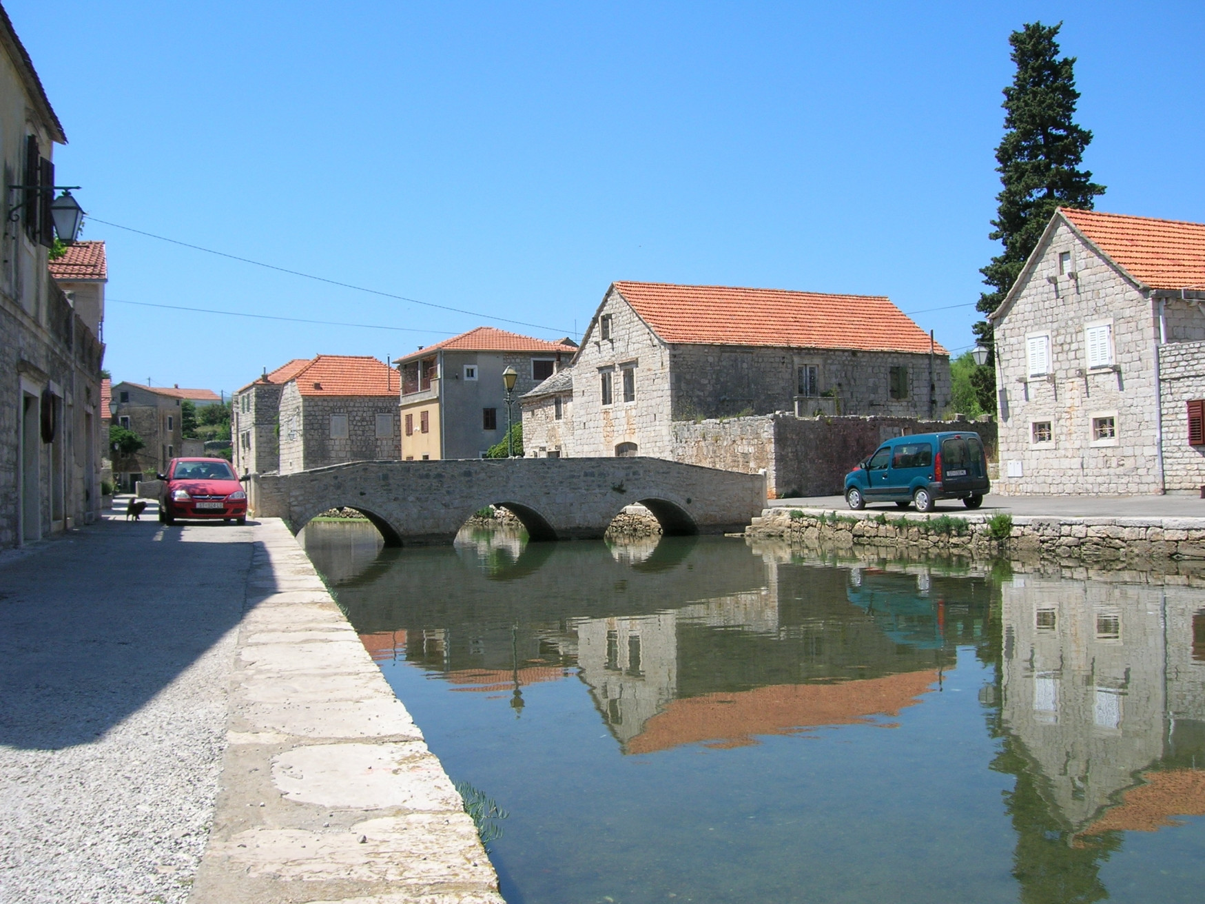 Канал в Врбоска, Хорватия. Фото 4 – фотографии Хорватии