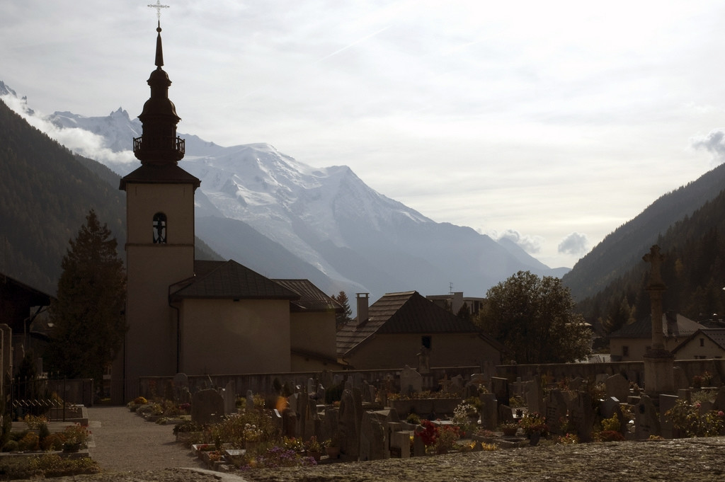 Кладбище в Аржентьере, Франция – фотографии Франции