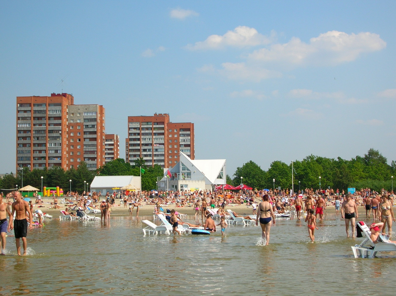 Пляж Строоми в Таллине, Эстония – фотографии Эстонии