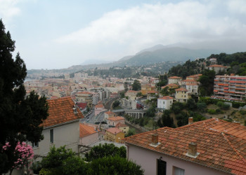 Панорамный вид в Ментоне, Франция. Фото 1 – фотографии Франции