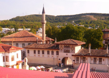 Ханский дворец, Бахчисарай, Крымский п-ов, Россия – фотографии России