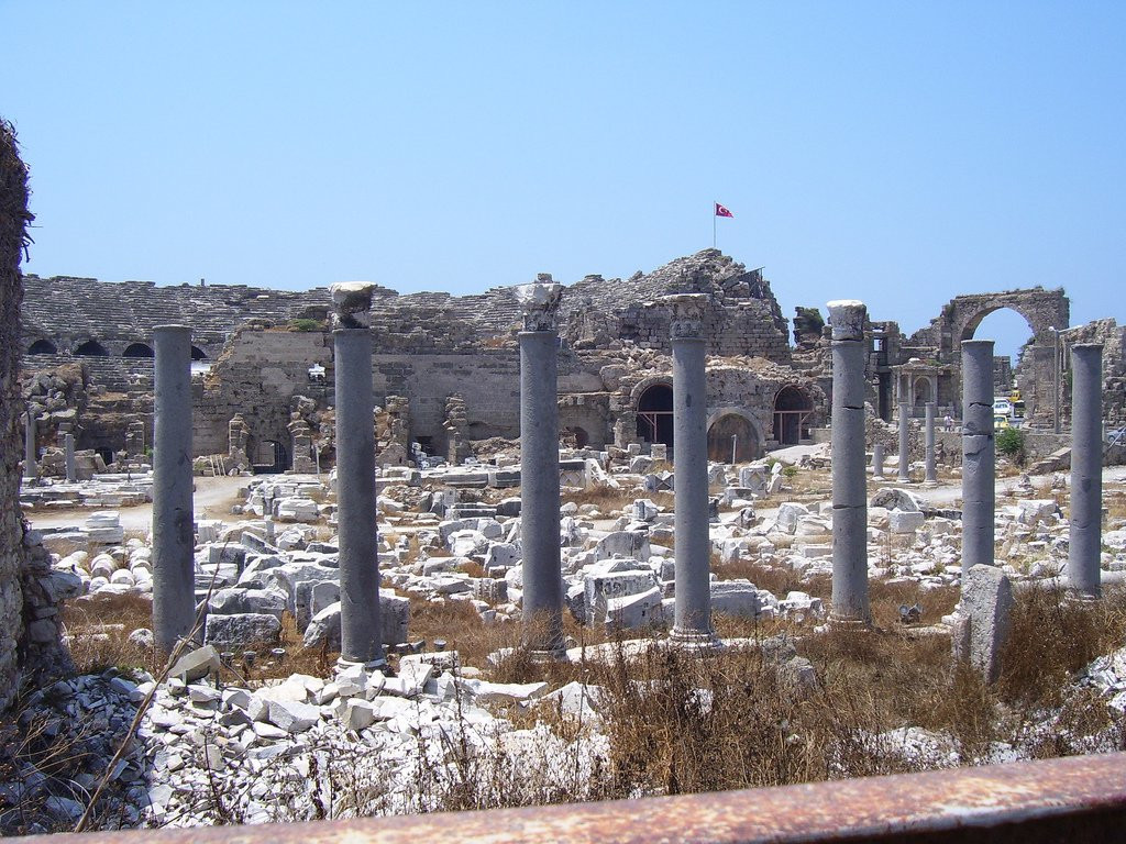 Сиде, Средиземноморский регион, Турция, фото № 47341 – фотографии Турции