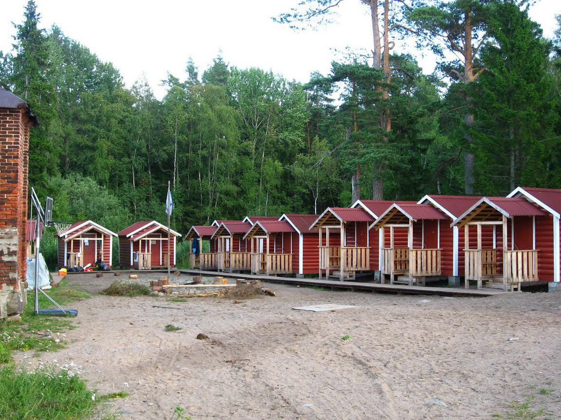 Домики для отдыха на острове Коневец, Россия. Фото 1 – фотографии России