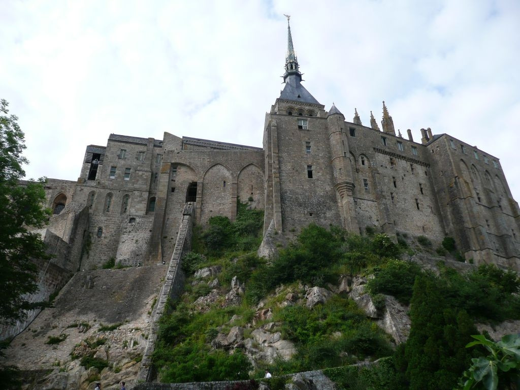 Замок в Мон-Сен-Мишель, Франция. Фото 2 – фотографии Франции