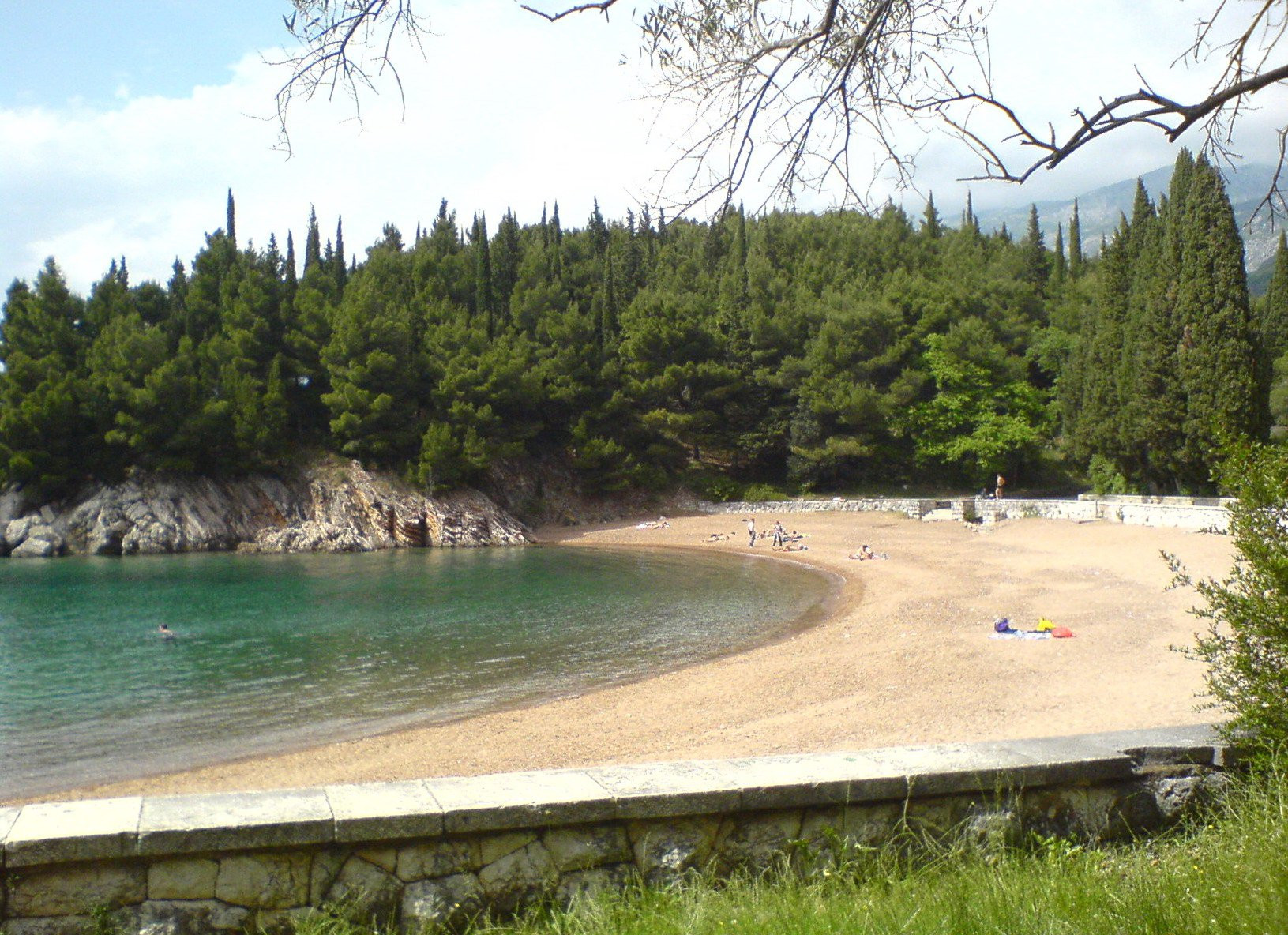 Пляж в Милочер, Черногория. Фото 3 – фотографии Черногории