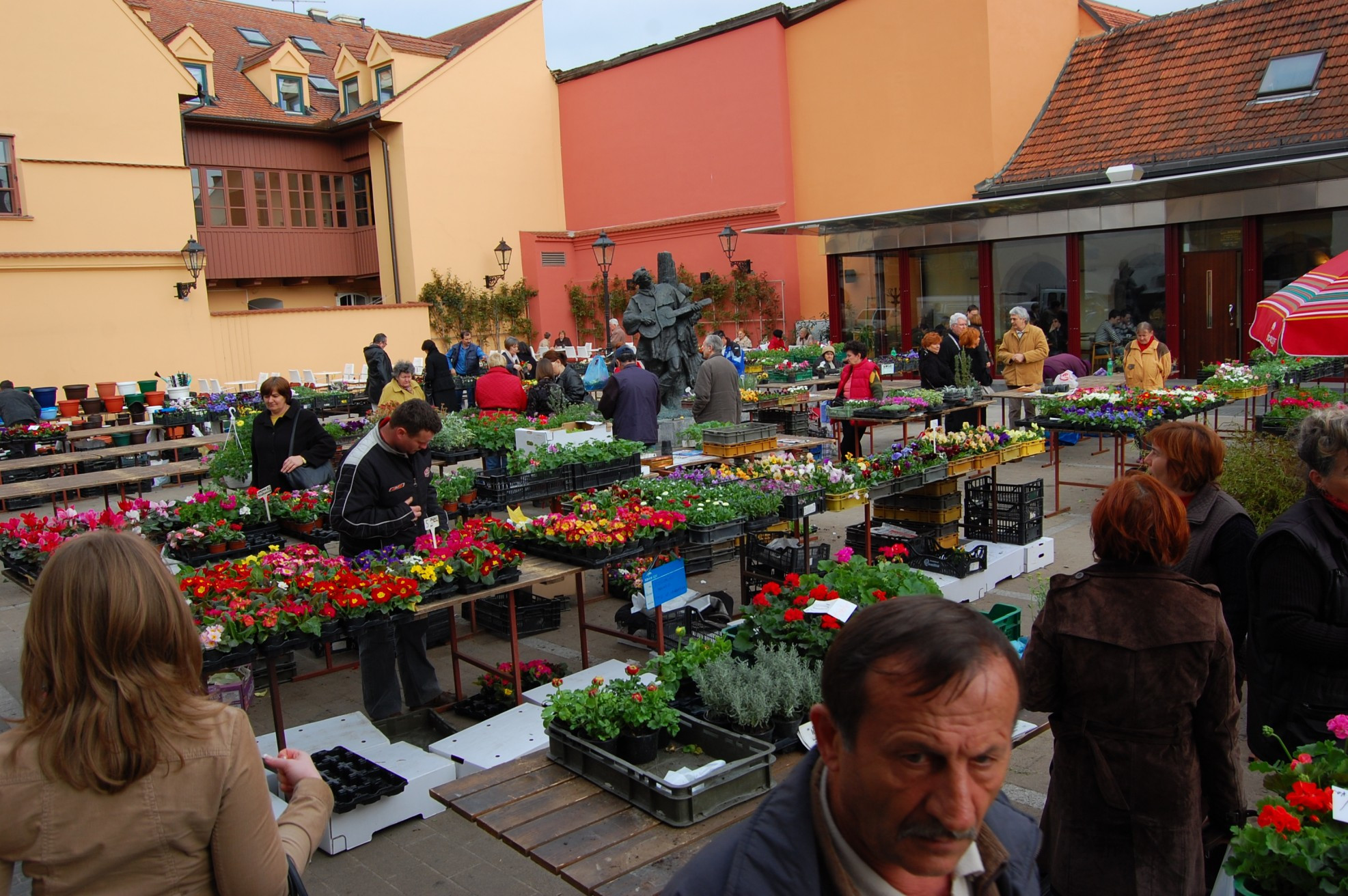 Рынок в Загреб, Хорватия. Фото 2 – фотографии Хорватии