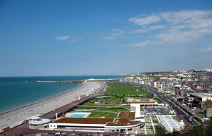 Панорамный вид в Дьепе, Франция. Фото 2 – фотографии Франции