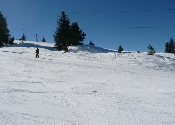 Лыжная трасса в Виллар-де-Лан, Франция – фотографии Франции