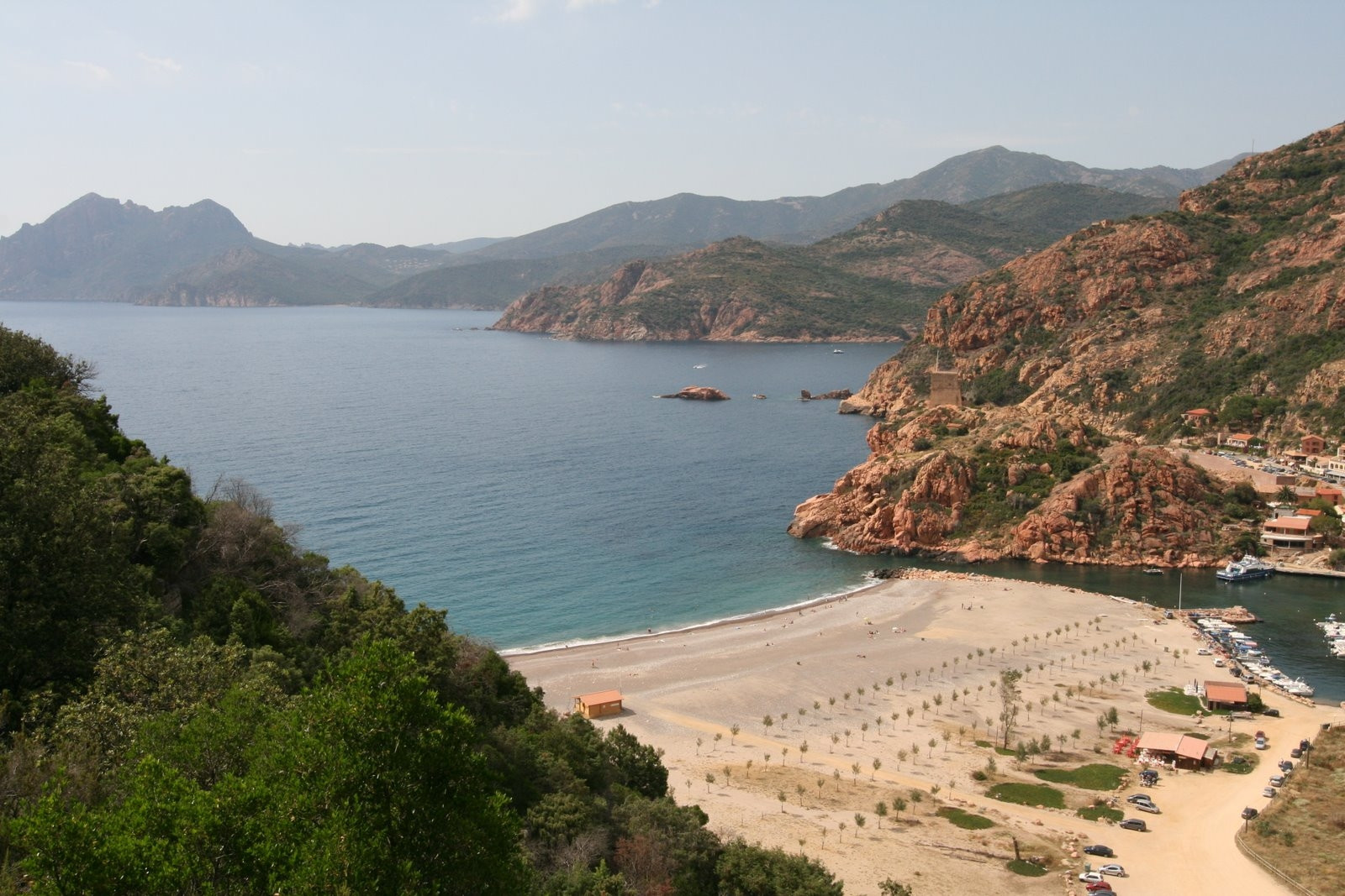 Пляж в Порто, Франция. Фото 30 – фотографии Франции