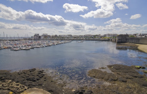 Порт в Конкарно, Франция – фотографии Франции