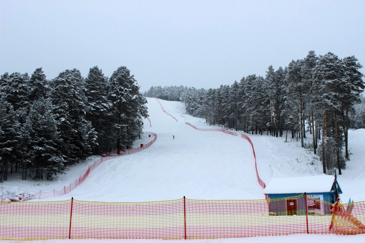 Мраткино — горнолыжная база в Белорецке, Башкортостан. Фото 3 – фотографии России