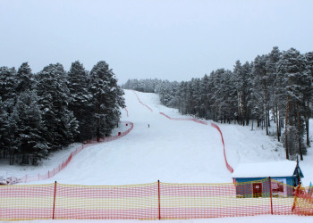 Мраткино — горнолыжная база в Белорецке, Башкортостан. Фото 3 – фотографии России