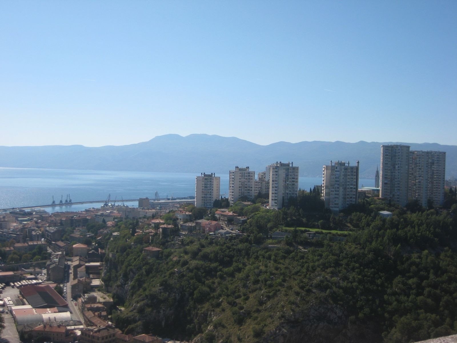 Панорамный вид в Риека, Хорватия. Фото 2 – фотографии Хорватии