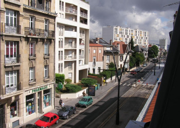 Улица в Нанси, Франция – фотографии Франции