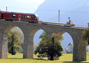 Ретийская железная дорога в Швейцарии. Фото 10 – фотографии Швейцарии