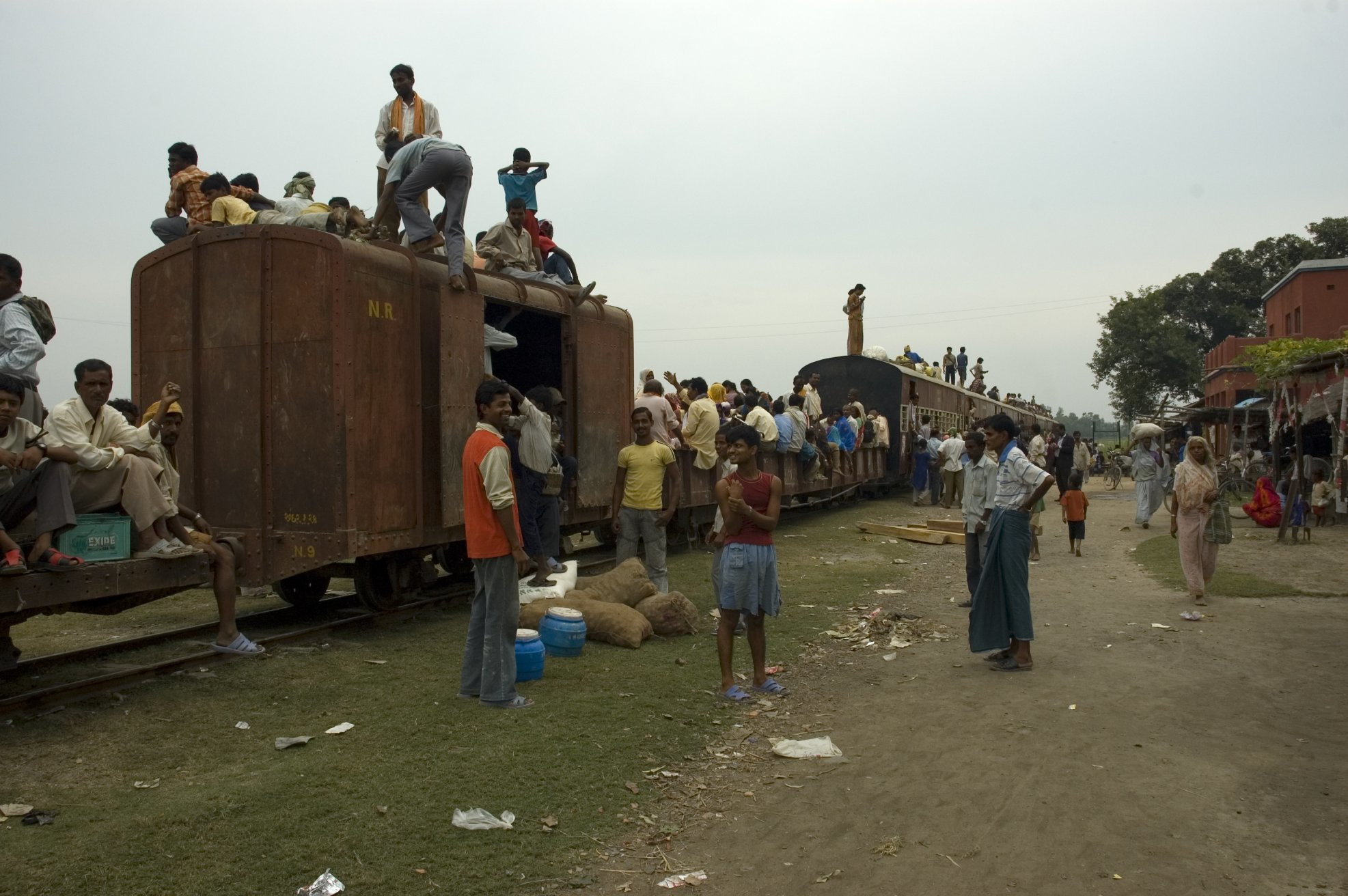 Единственная ж/д дорога в Непале – фотографии Непала