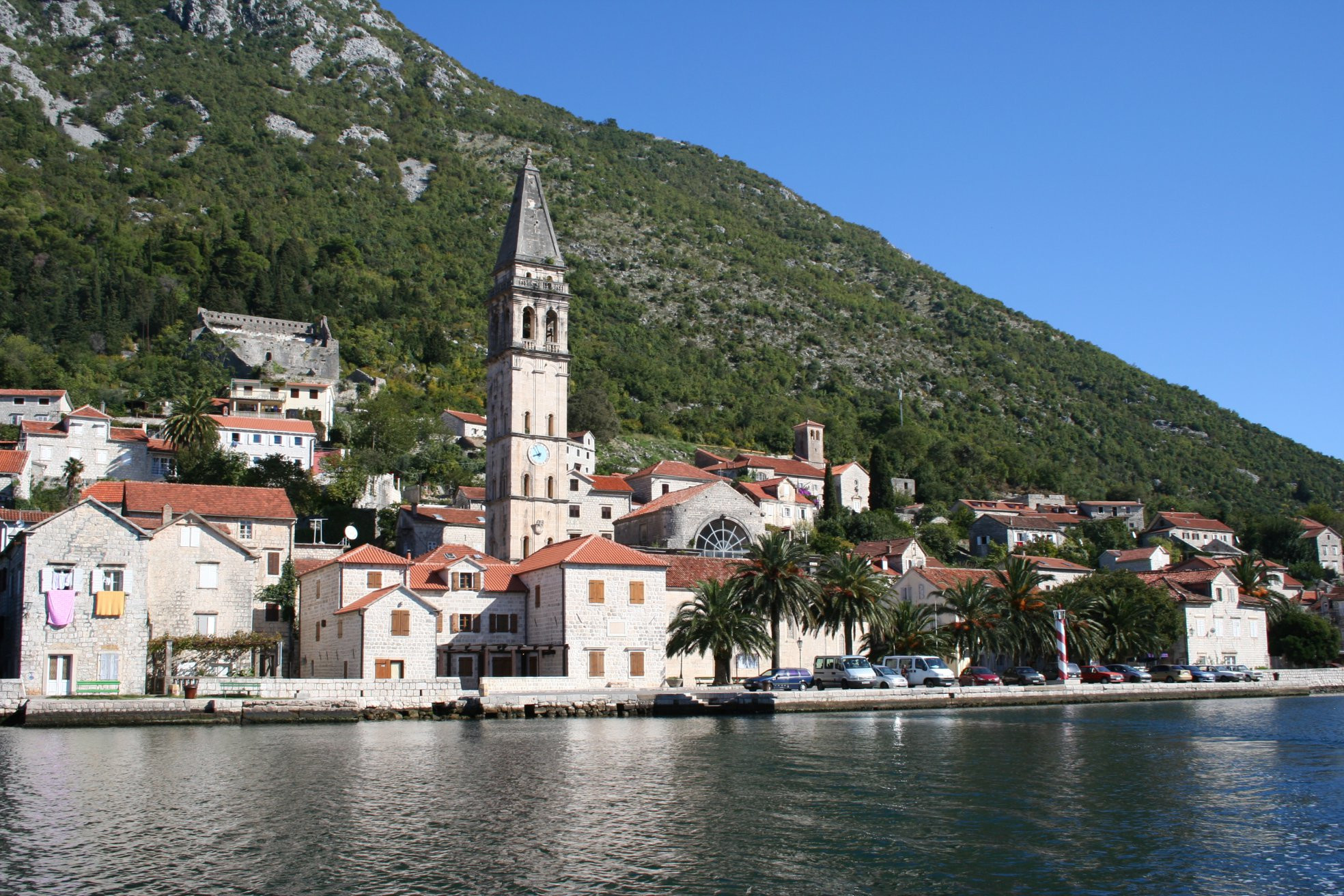 Набережная в Пераст, Черногория. Фото 22 – фотографии Черногории