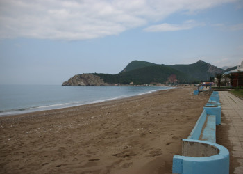 Пляж в Чань, Черногория – фотографии Черногории