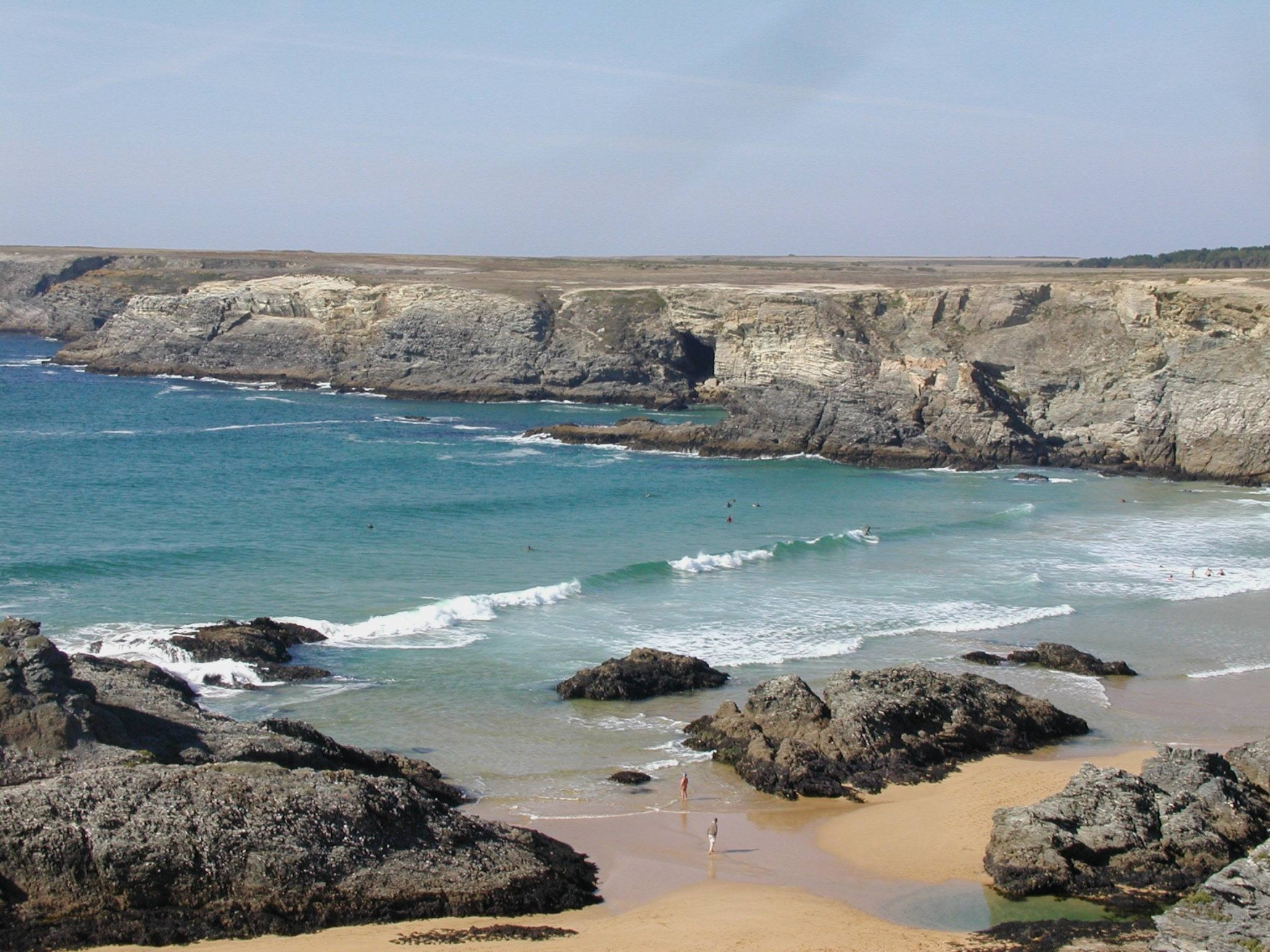 Скалы в Бель-Иль, Франция. Фото 2 – фотографии Франции