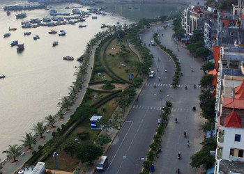 Главная улица городка Катба – фотографии Вьетнама