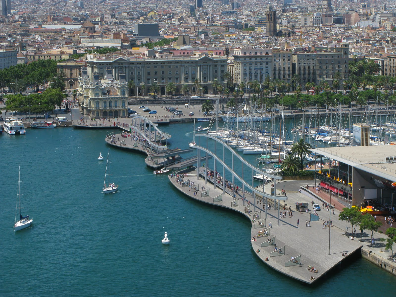 Морская Рамбла (Rambla del Mar) – фотографии Испании