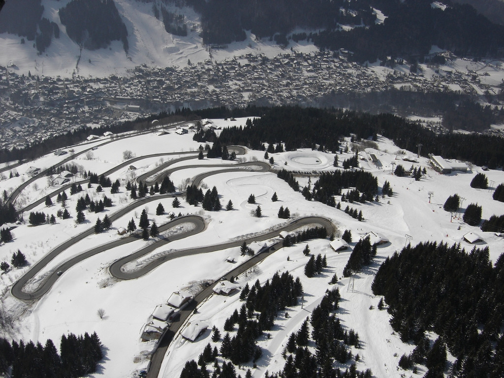 Панорамный вид в Морзине, Франция. Фото 1 – фотографии Франции