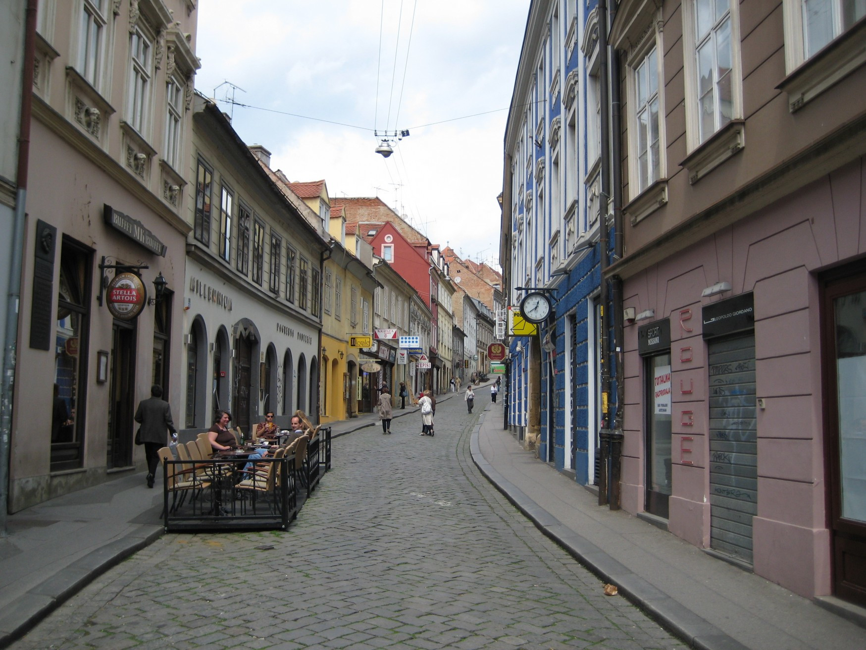 Улица в Загреб, Хорватия. Фото 25 – фотографии Хорватии