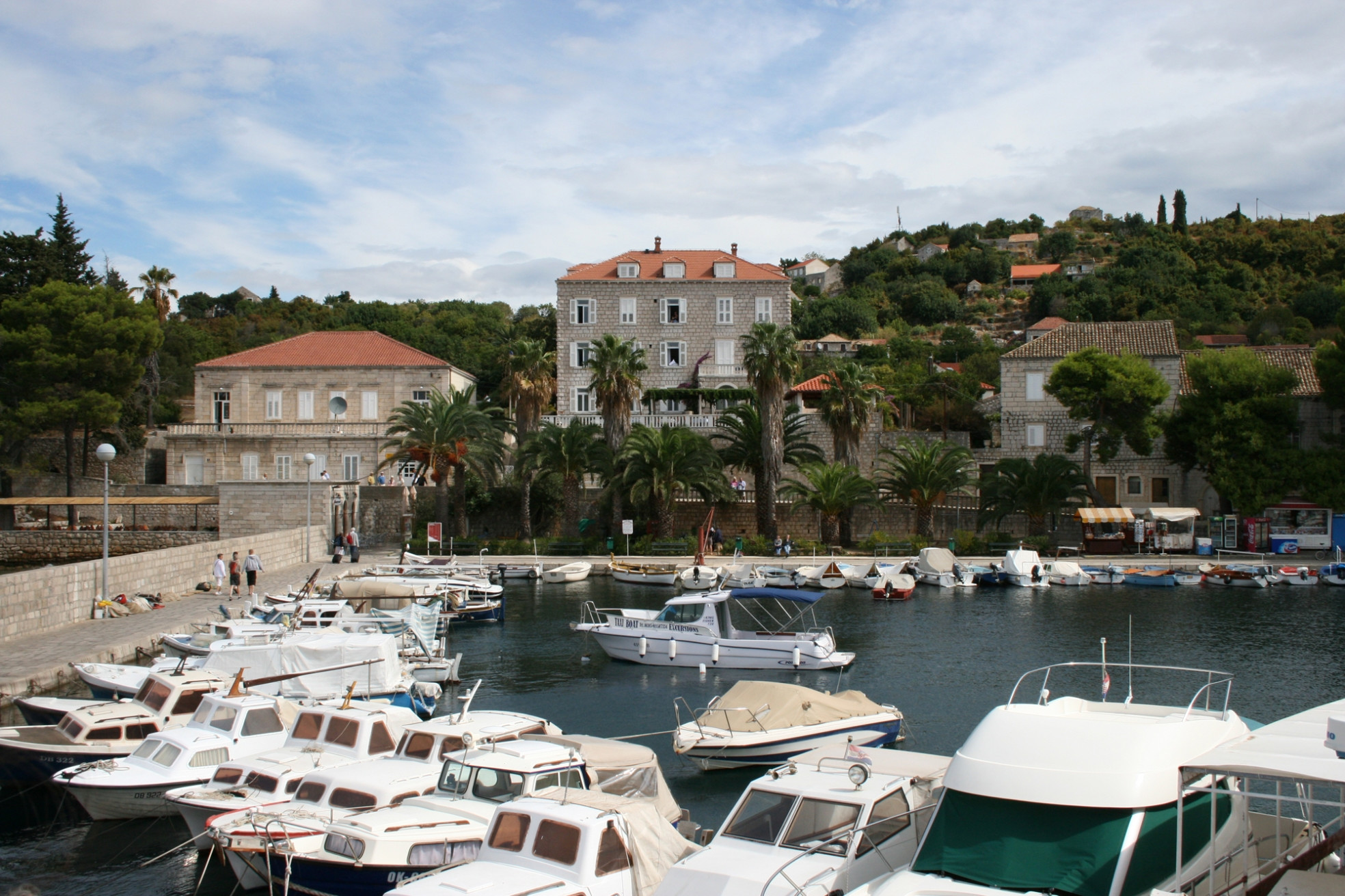 Яхты и катера на острове Лопуд, Хорватия. Фото 5 – фотографии Хорватии
