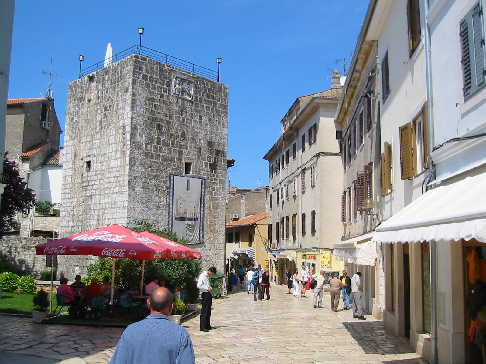 Улица в Пореч, Хорватия. Фото 1 – фотографии Хорватии