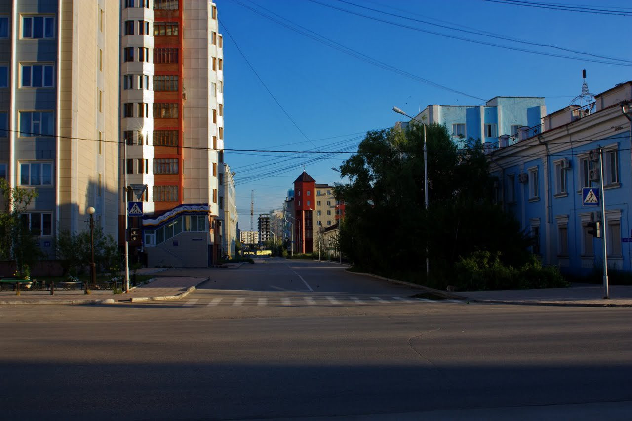 Улица в Якутске, Россия. Фото 6 – фотографии России