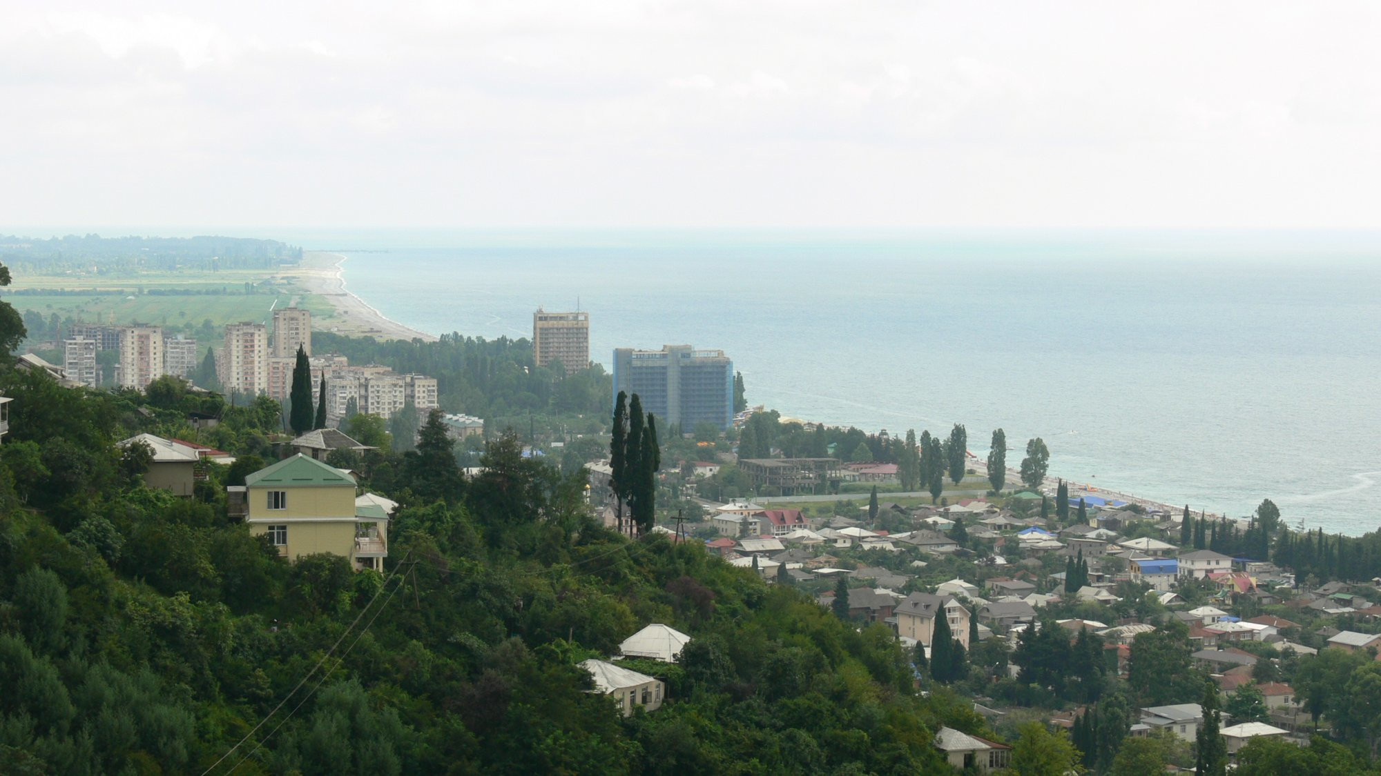 Панорамный вид в Гагра, Абхазия. Фото 8 – фотографии Абхазии