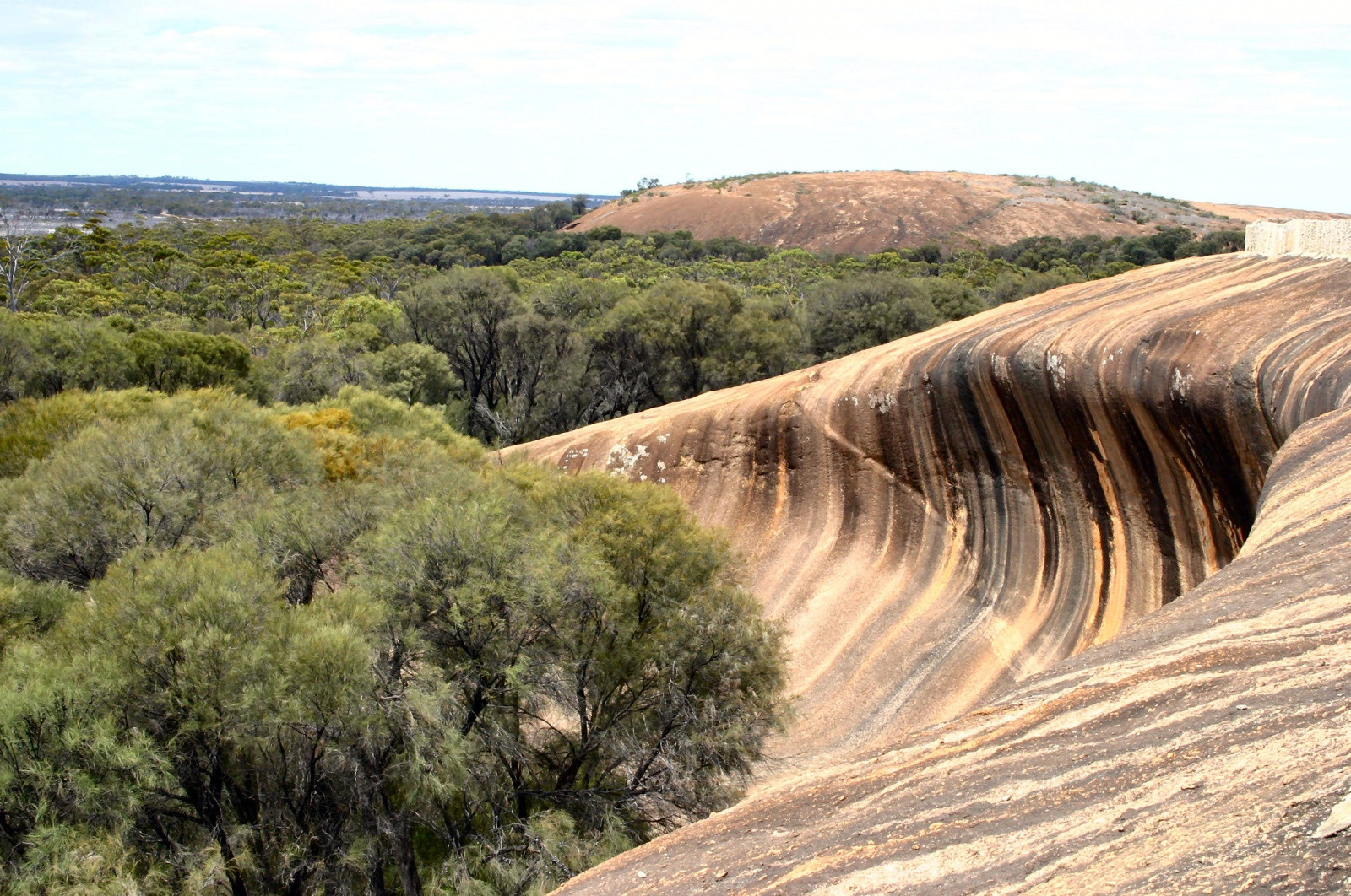 Каменные волны Wave Rock в Австралии. Фото 1 – фотографии Австралии