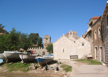 Лодки на берегу острова Шипан, Хорватия. Фото 3 – фотографии Хорватии