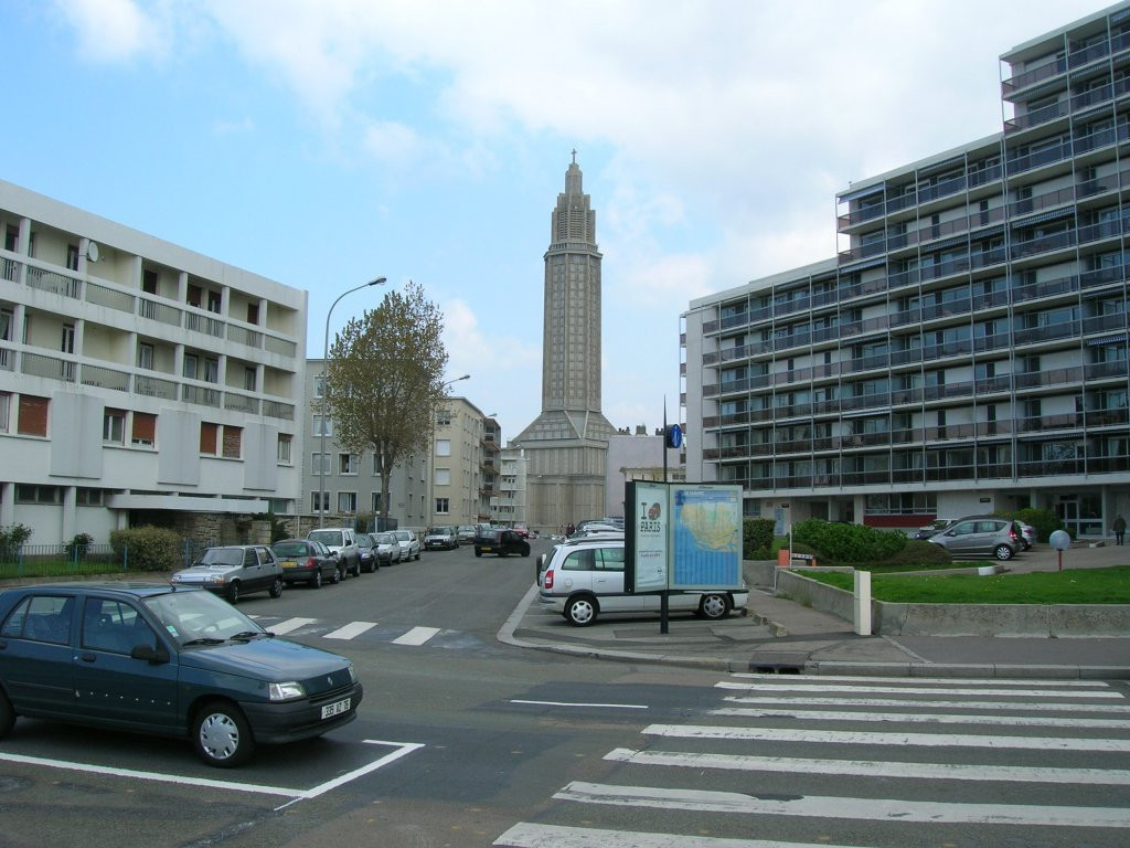 Улица в Гавре, Франция. Фото 5 – фотографии Франции