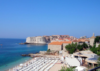 Пляж в Дубровнике, Хорватия. Фото 10 – фотографии Хорватии
