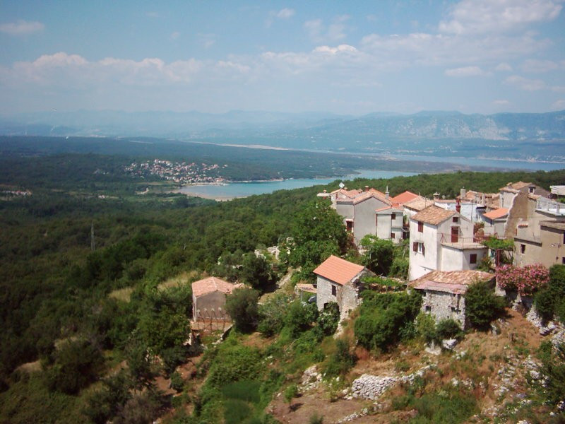 Панорамный вид в Добринь, Хорватия. Фото 2 – фотографии Хорватии