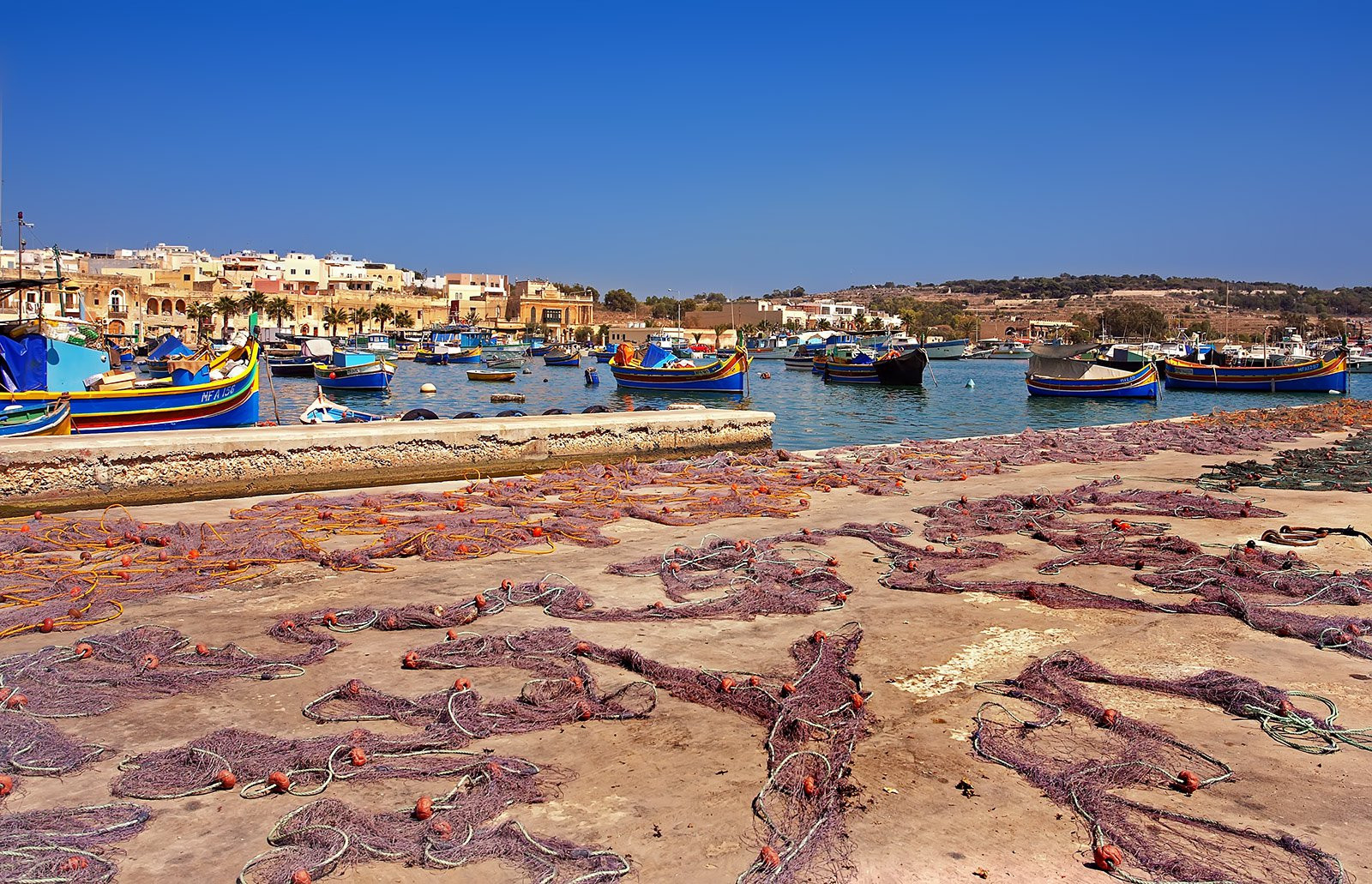 Марсашлокк, Мальта остров, Мальта, фото № 42289 – фотографии Мальты