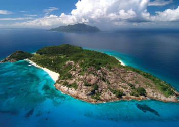 Панорамный вид острова Норт, Сейшелы – фотографии Сейшельских островов