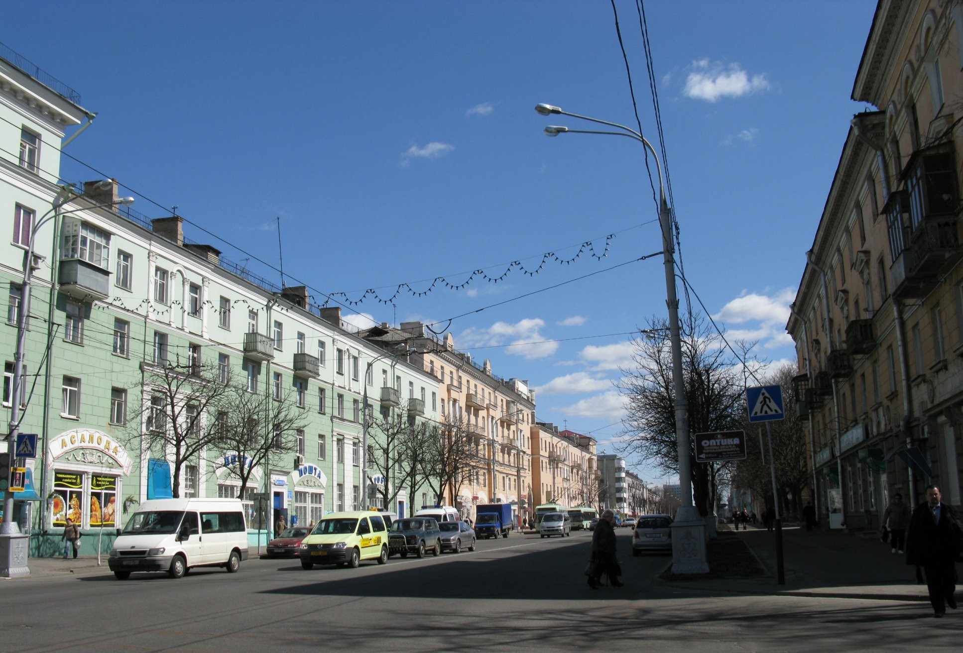 Улица в Гомеле, Беларусь. Фото 8 – фотографии Беларуси
