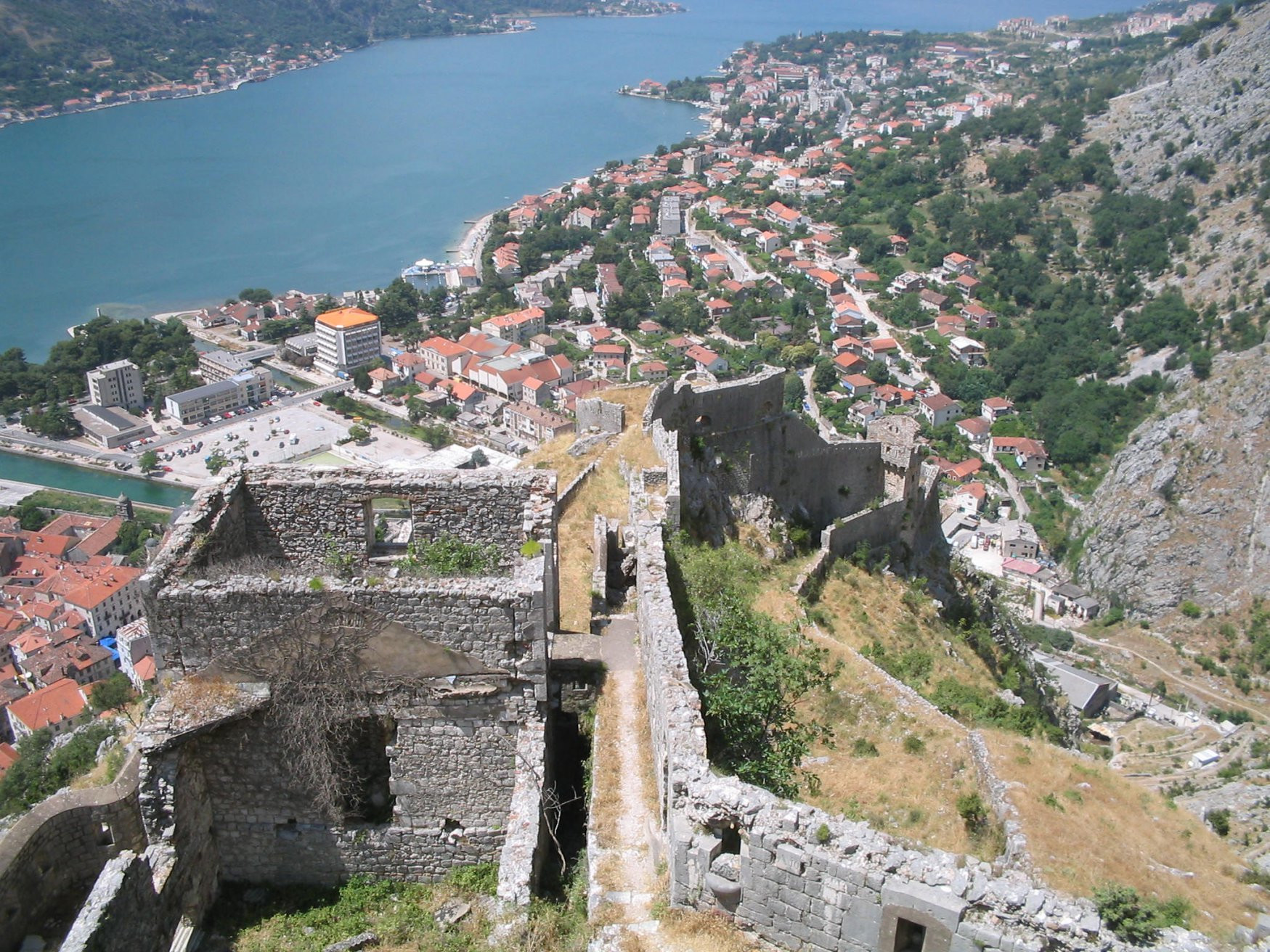 Панорамный вид в Которе, Черногория. Фото 95 – фотографии Черногории