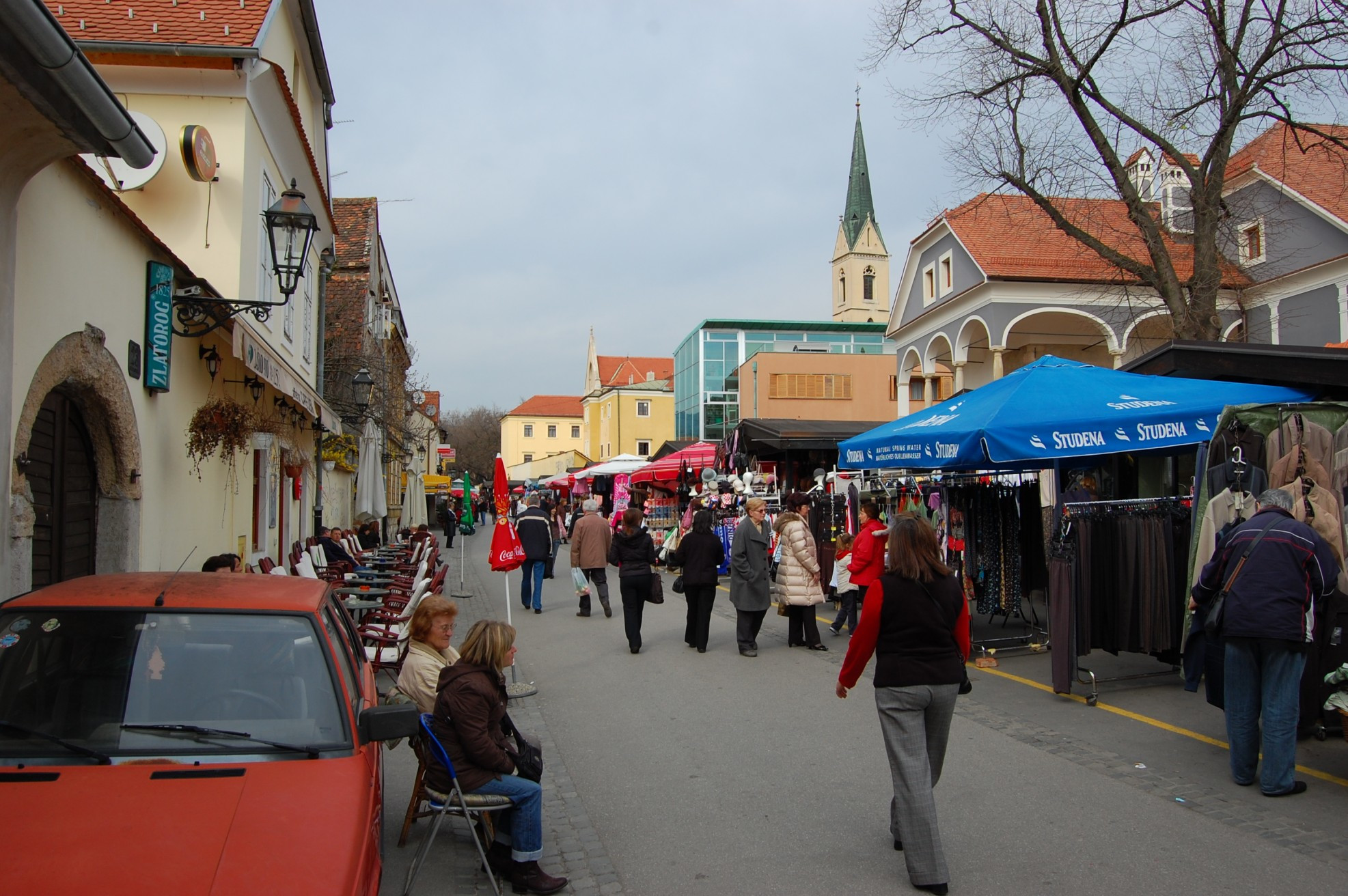 Рынок в Загреб, Хорватия. Фото 1 – фотографии Хорватии