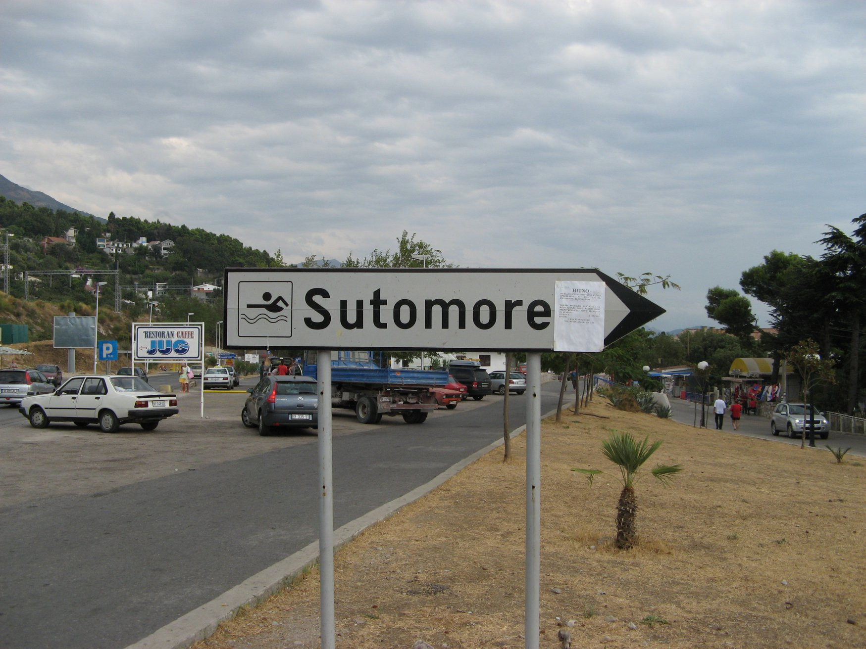 Дорога в Сутоморе, Черногория – фотографии Черногории