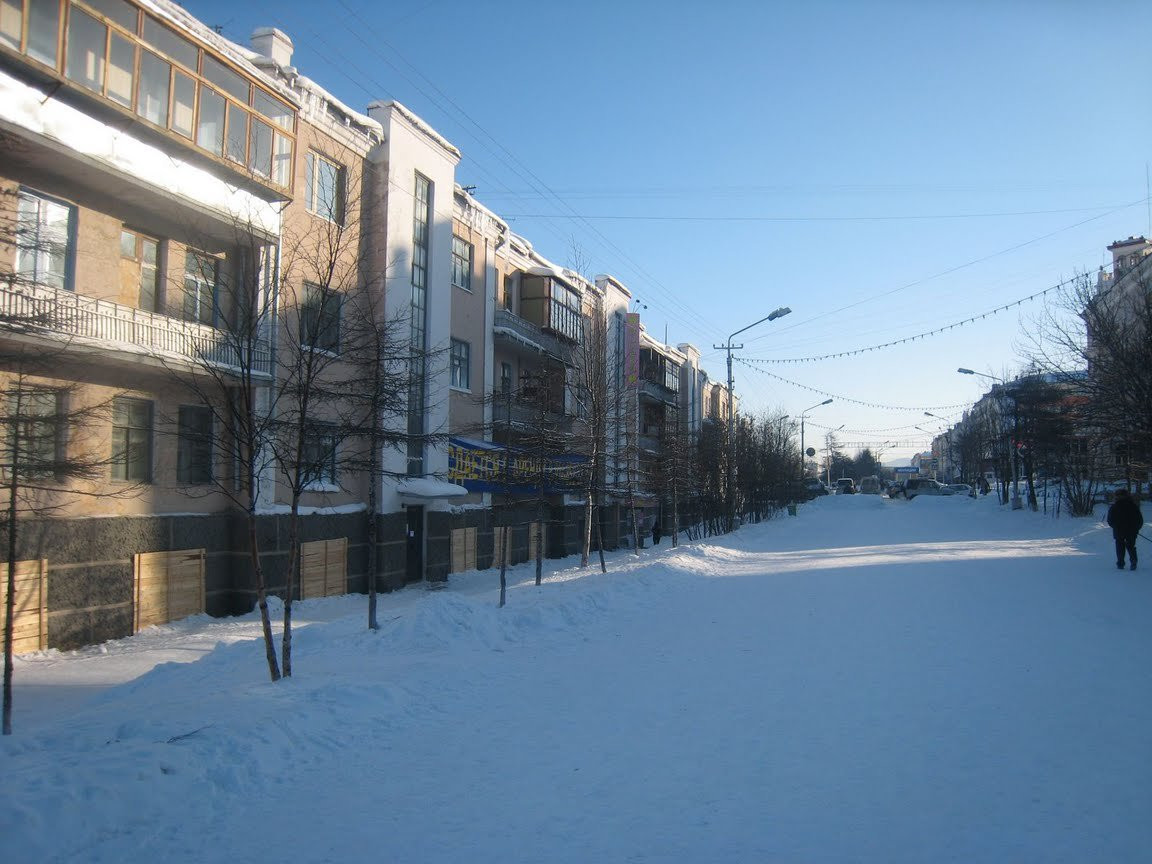 Улица в Магадане, Россия. Фото 3 – фотографии России