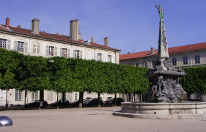 Памятник в Нанси, Франция – фотографии Франции