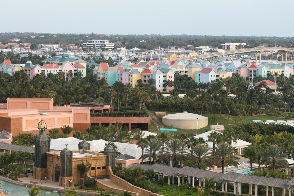 Панорамный вид острова Парадайз Айленд, Багамские острова. Фото 5 – фотографии Багамских островов